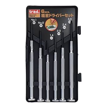 Amazon | 三共コーポレーション trad 6pcs精密ドライバーセット